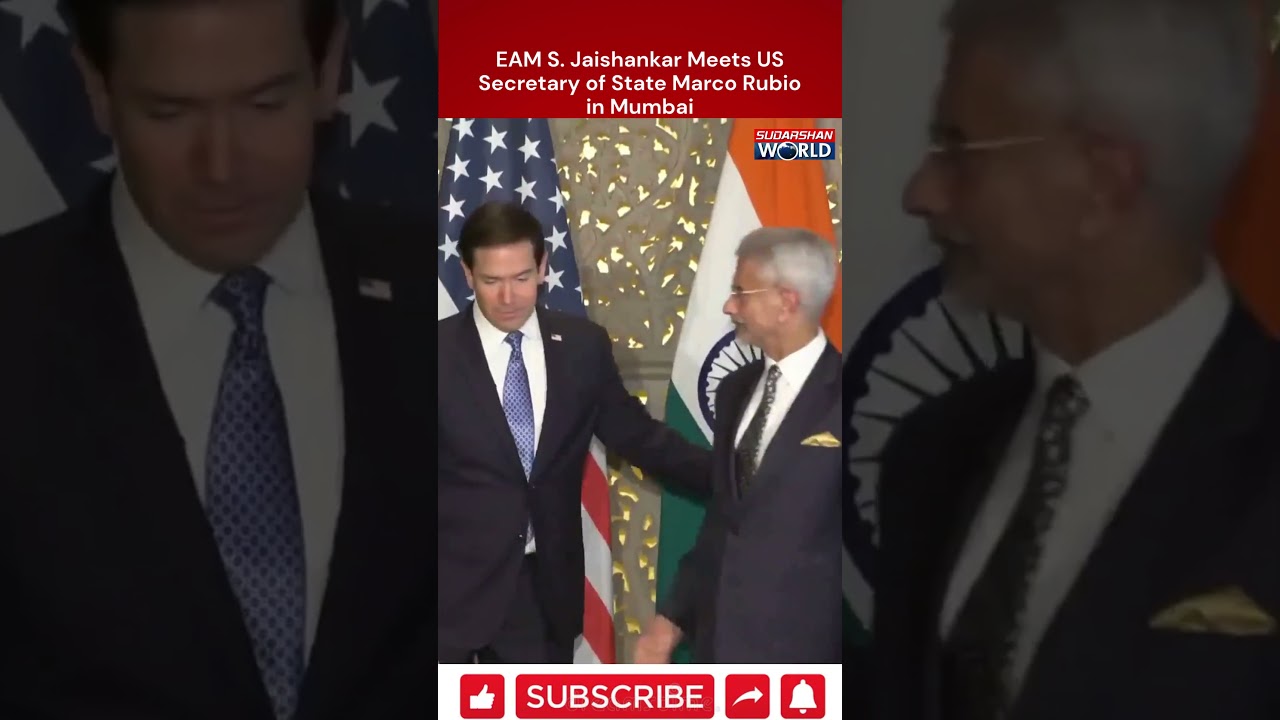 EAM S. Jaishankar Meets Marco Rubio in Mumbai | US-India Diplomatic Meeting | Latest News