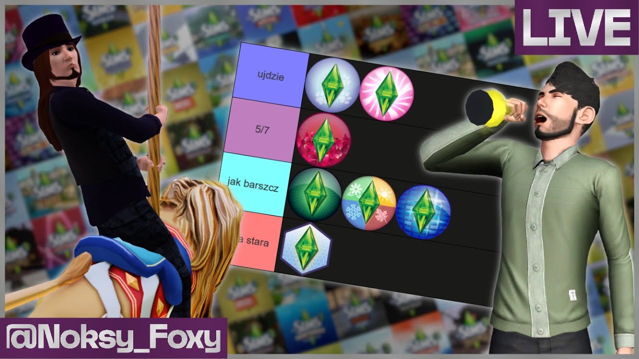 WIELKI RANKING 31 DODATKÓW THE SIMS 3 z @Noksy_Foxy