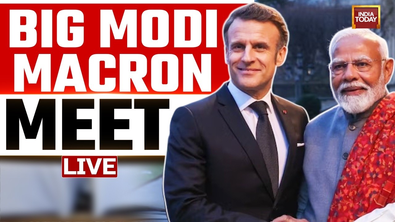 LIVE: Modi-Macron Meeting At Bharat Innovates Summit In France | Modi-Macron Bilateral