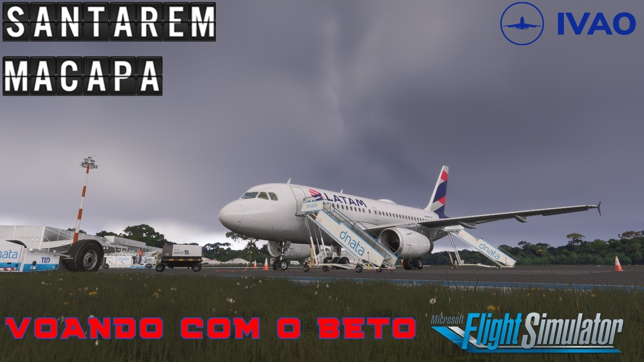 🔴 LIVE MSFS 2024 | IFR | IVAO |  SANTAREM - MACAPA | A319 |  FENIX