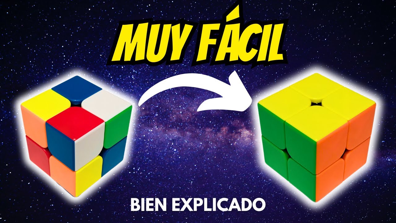 Cómo Armar el Cubo Rubik 2x2 Fácil✅Bien Explicado Método Principiante
