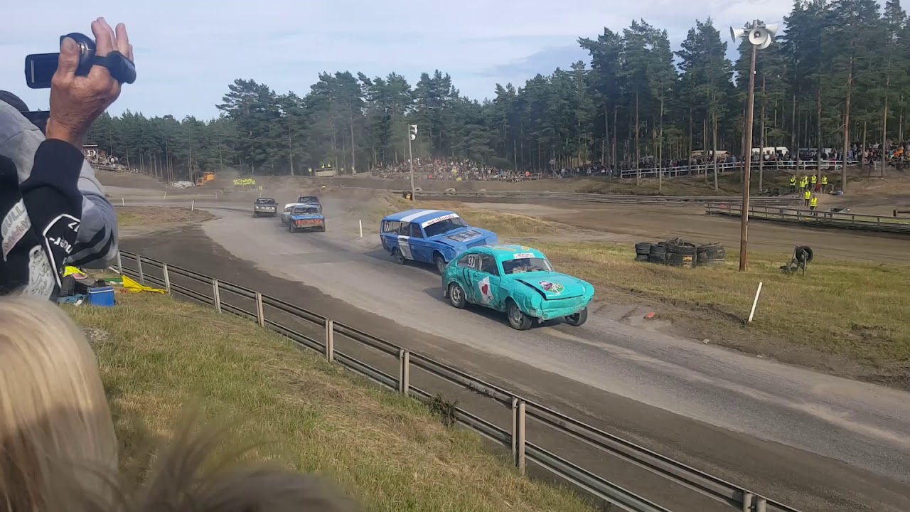 Semesterracet 2019 lördag, 2 st sista chansen heat plus alla senior finaler
