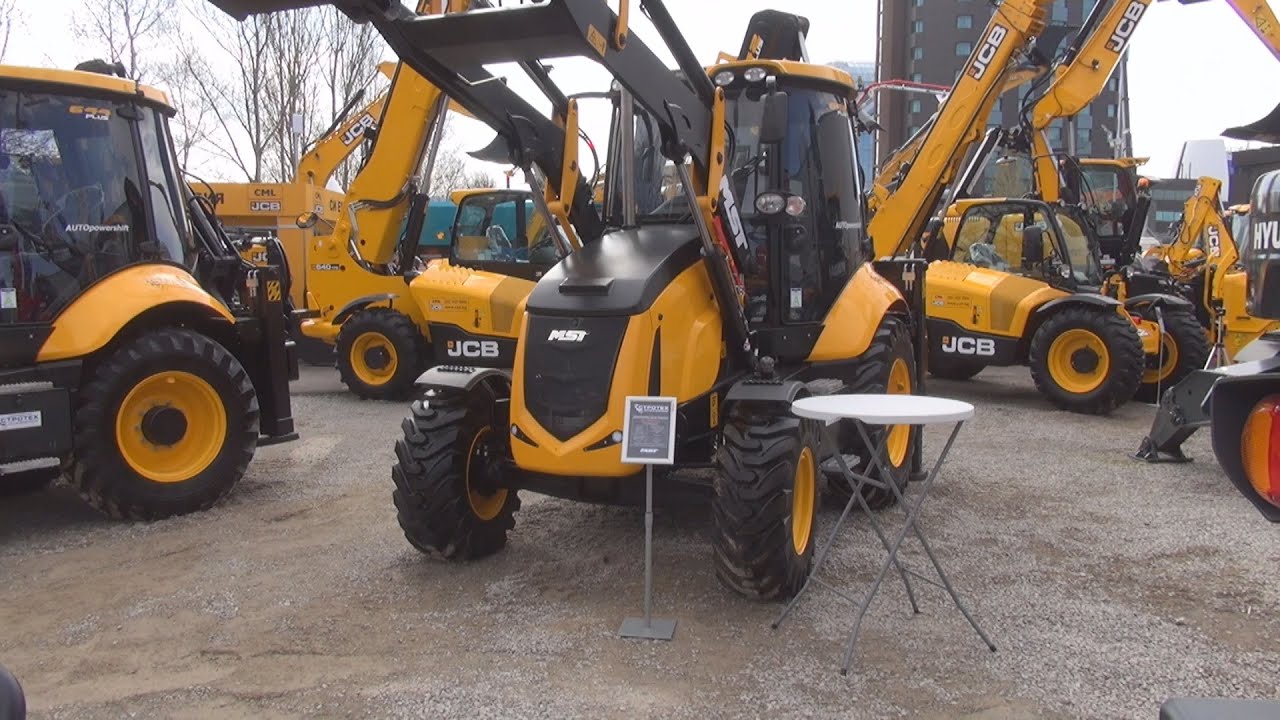 MST M642 Plus Backhoe Loader (2023) Exterior and Interior