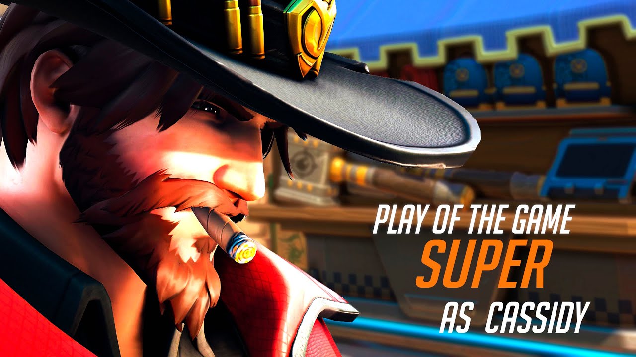 Кэссиди 51-го ранга в действии – Супер! POTG! [Overwatch 2, 18 сезон, топ-500]