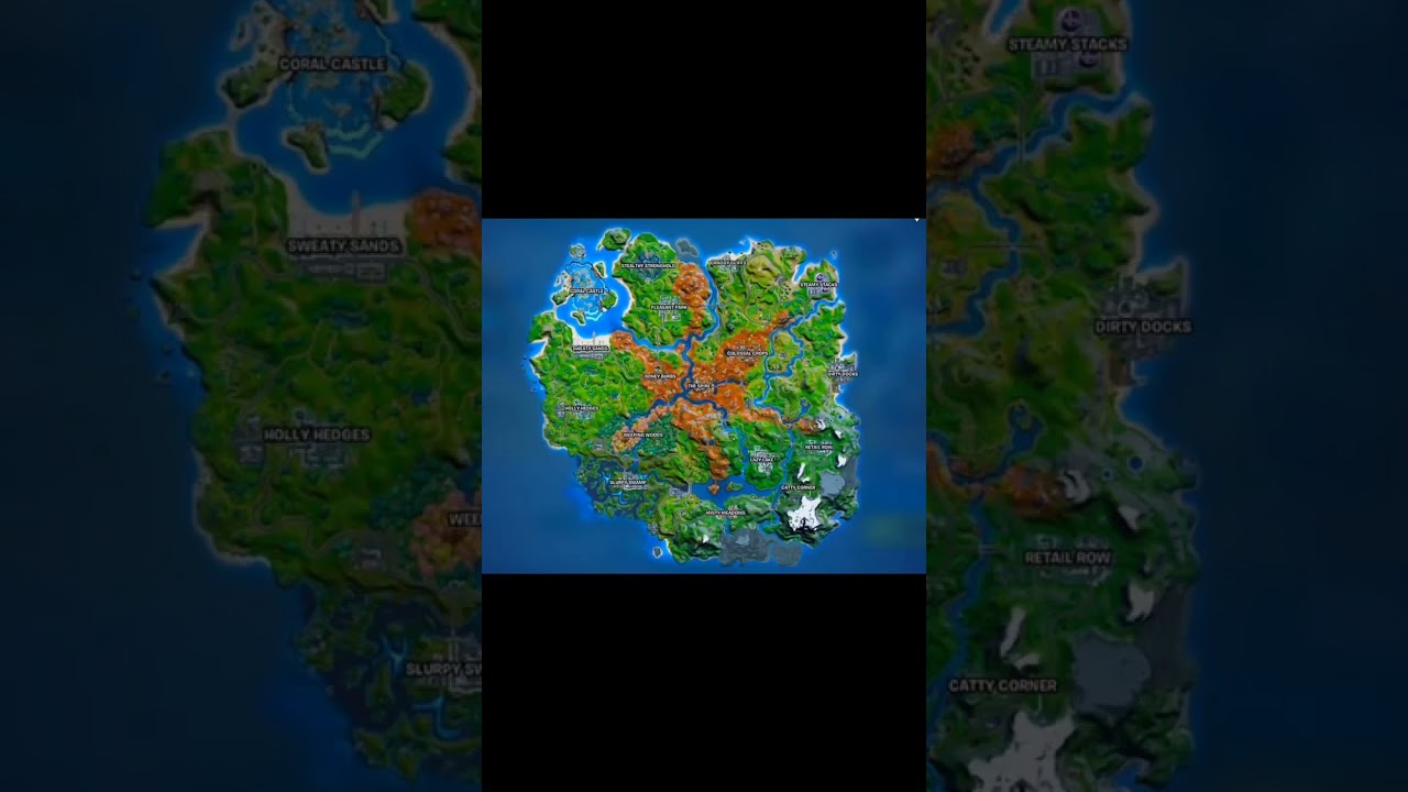 Fortnite chapter 2 season 6 map