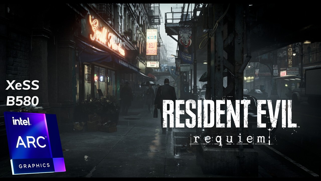 Resident Evil Requiem - Intel Arc B580 XeSS Raytracing