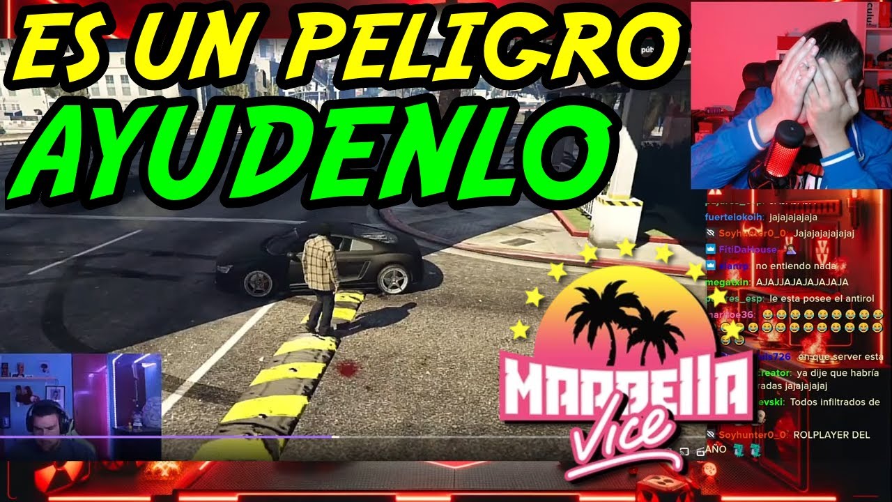 NADIE SIGUE EL ROL a PATICA, POR FAVOR ¡AYÚDENLO! - Comentando roleplay GTA V de Marbella Vice 2