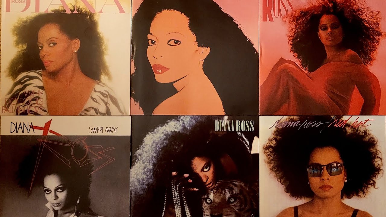 Diana Ross In The 80's During RCA Records [ Edited by Nandy ]
