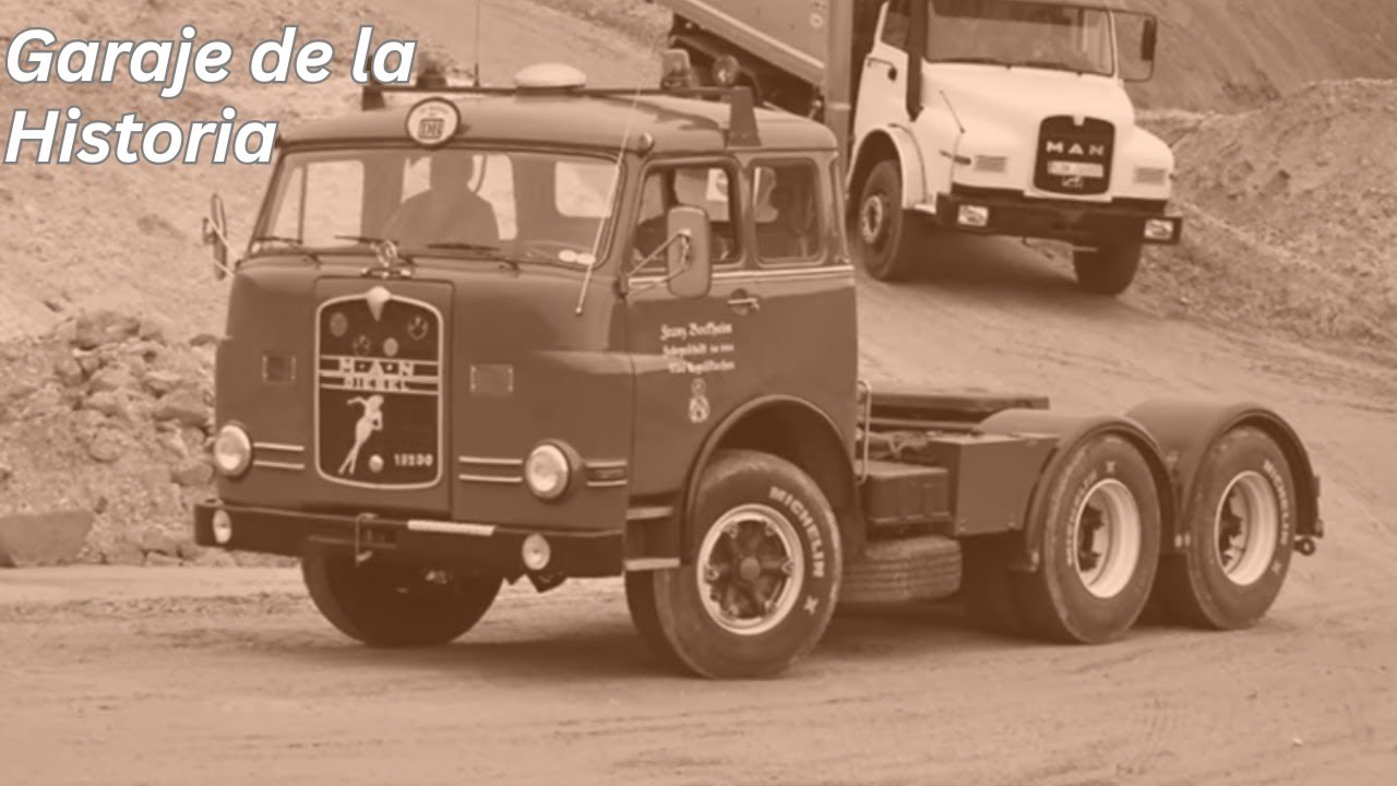 MAN Diesel cl&aacute;sico 🚛 | El legendario cami&oacute;n alem&aacute;n que marc&oacute; la historia del transporte