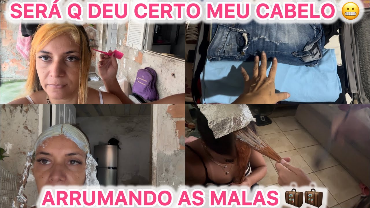 Será que deu certo a transformação?arrumando a mala 🧳