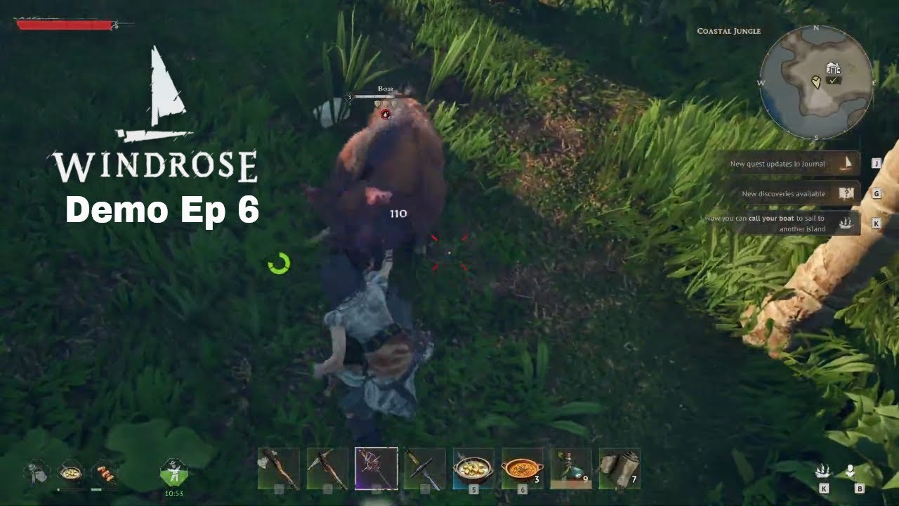 Big Boar Hunt And More Island Two | Windrose Demo Ep 6