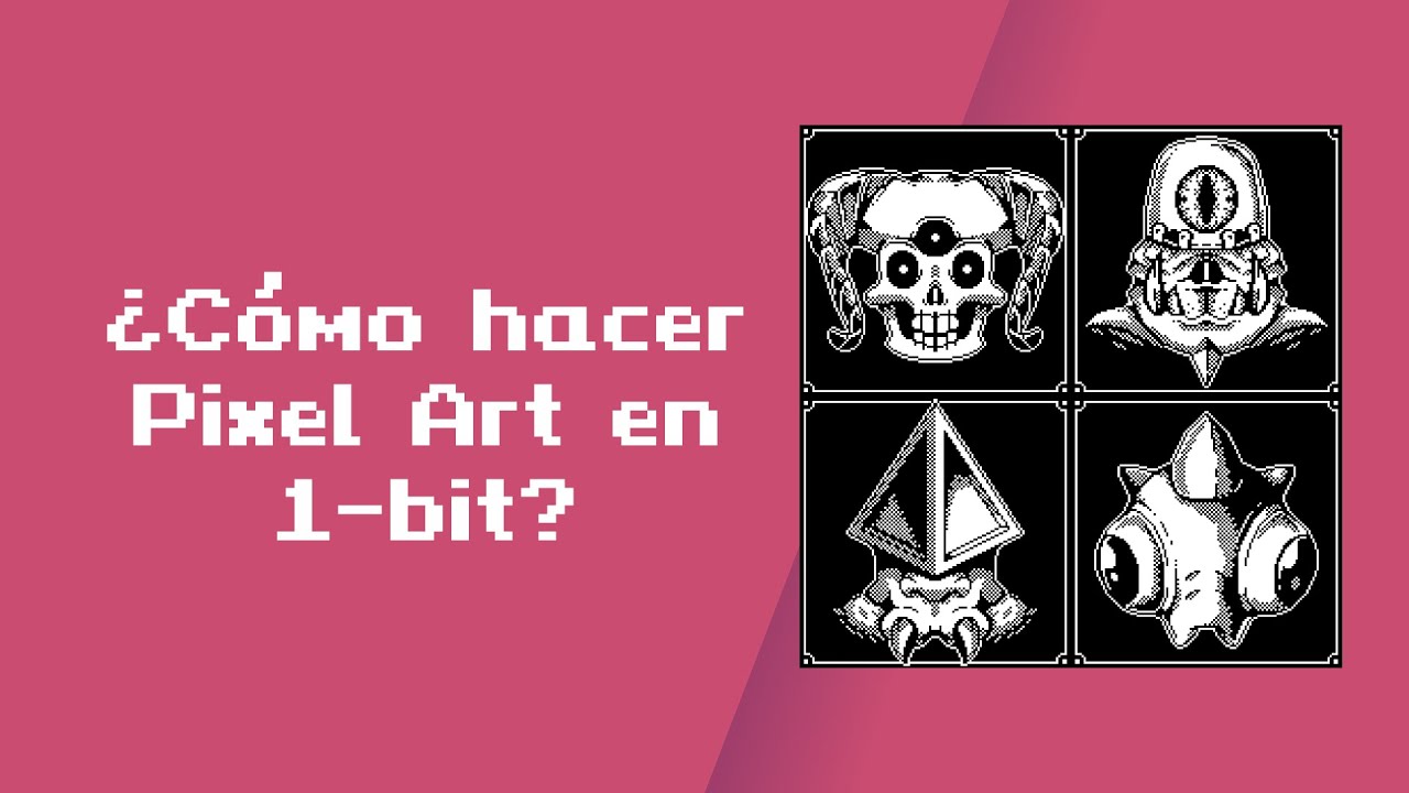 #Tutorial de #pixelArt en 1-bit