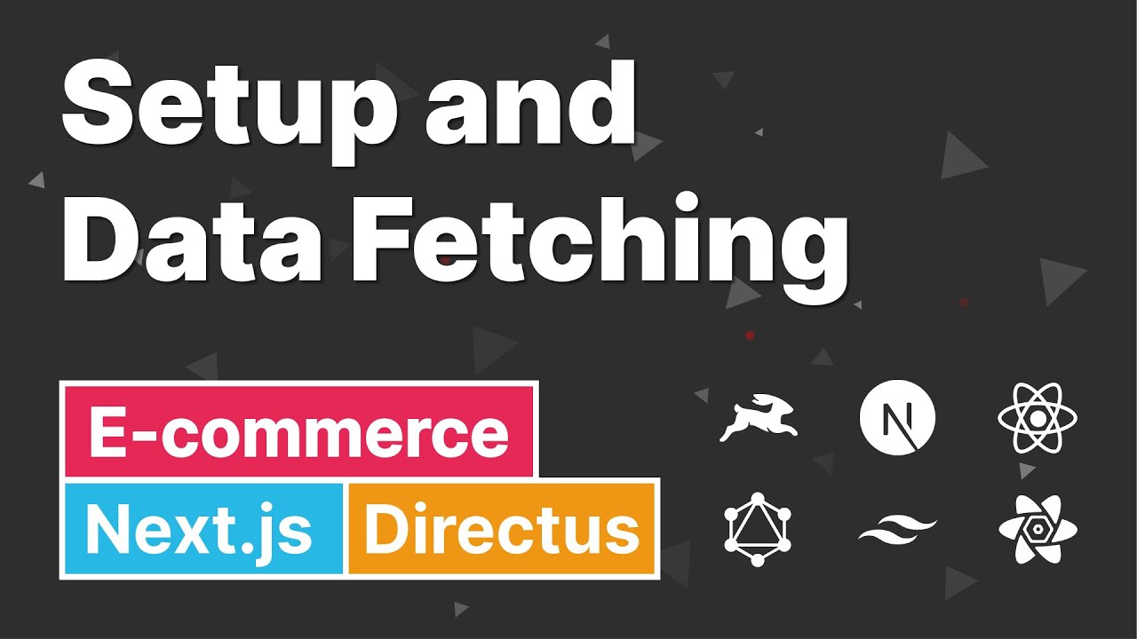 E-commerce with #Directus and #Nextjs - [01] - Next, Directus, Tailwind, React Query, GraphQL