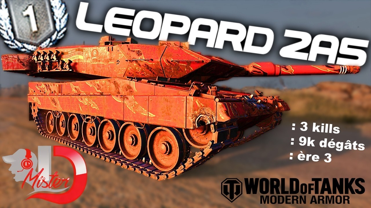 LEOPARD 2A5 - Class I - DEZFOUL - World Of Tanks Console