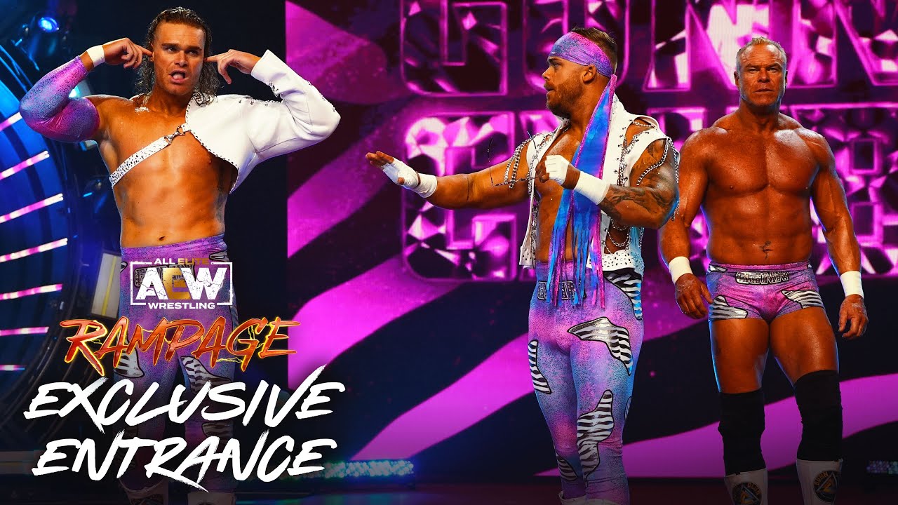 Эксклюзив: #GunnClub выходит на ринг | AEW Rampage, 15.04.22