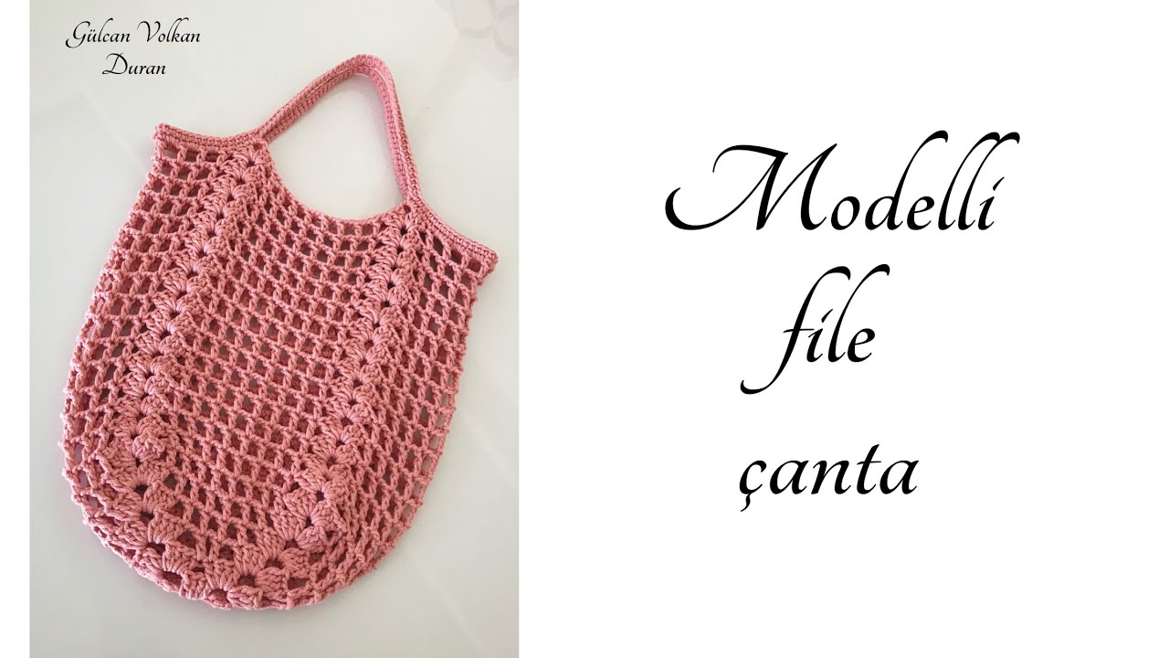 Makrome ten Modelli File Çanta Yapımı - Part 1
