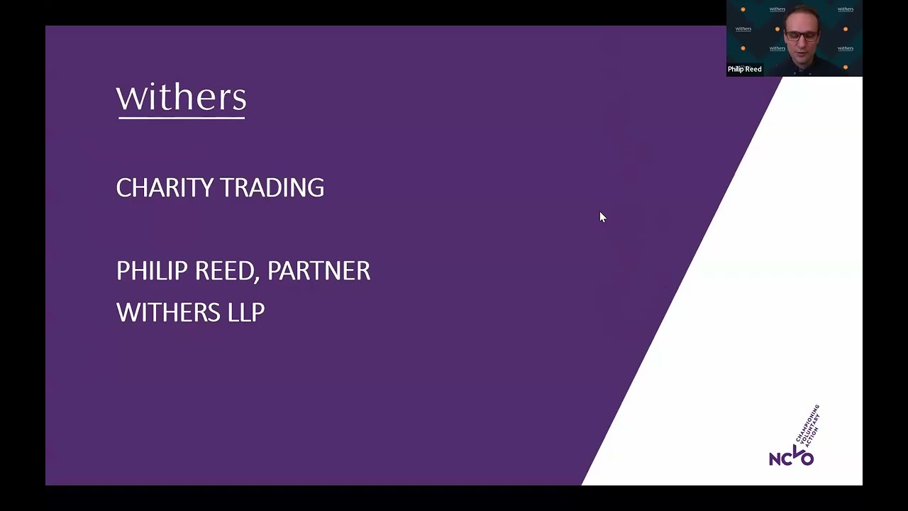 Practical support webinar: Charity trading essentials