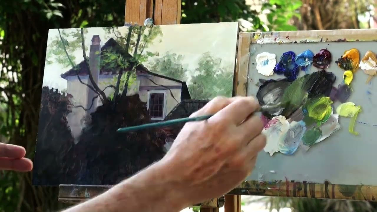 Sunday Morning Plein Air Painting