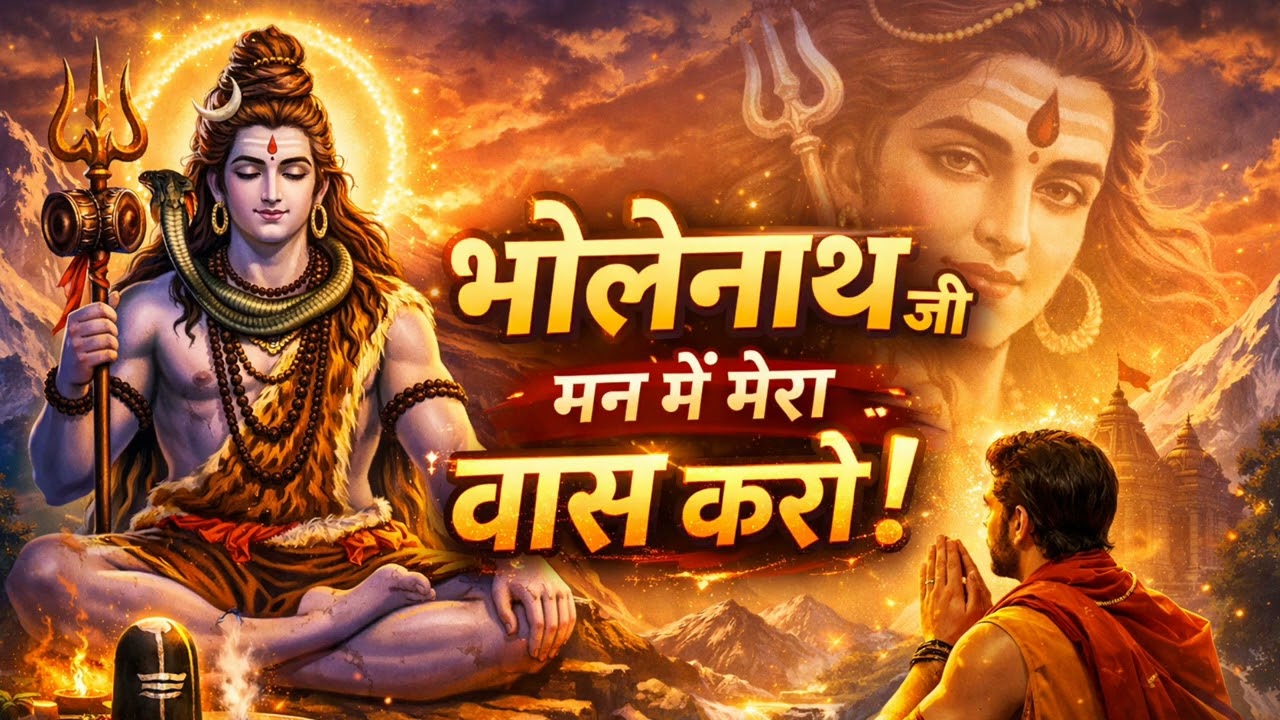 Bholenath Ji Man Mein Mera Vaas Karo | Powerful Shiv Bhajan | Mahadev Bhakti Song