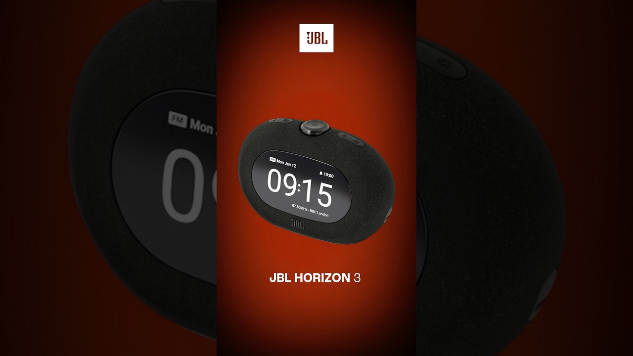 🆕Predstavujeme ďalšiu novinku, JBL Horizon 3, rádiobudík s Auracast😎 