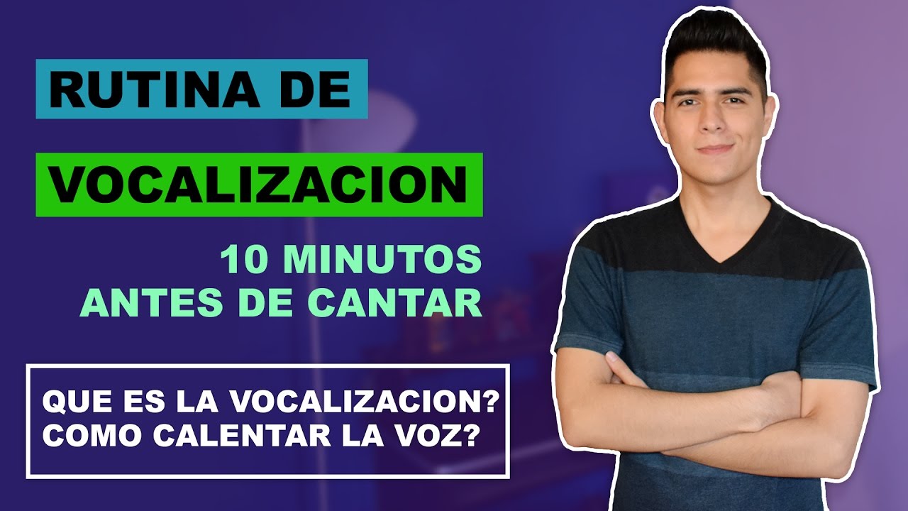 Como Vocalizar? Rutina de Vocalizacion 10 Minutos Antes de Cantar  | www.Clasesdecanto.pro