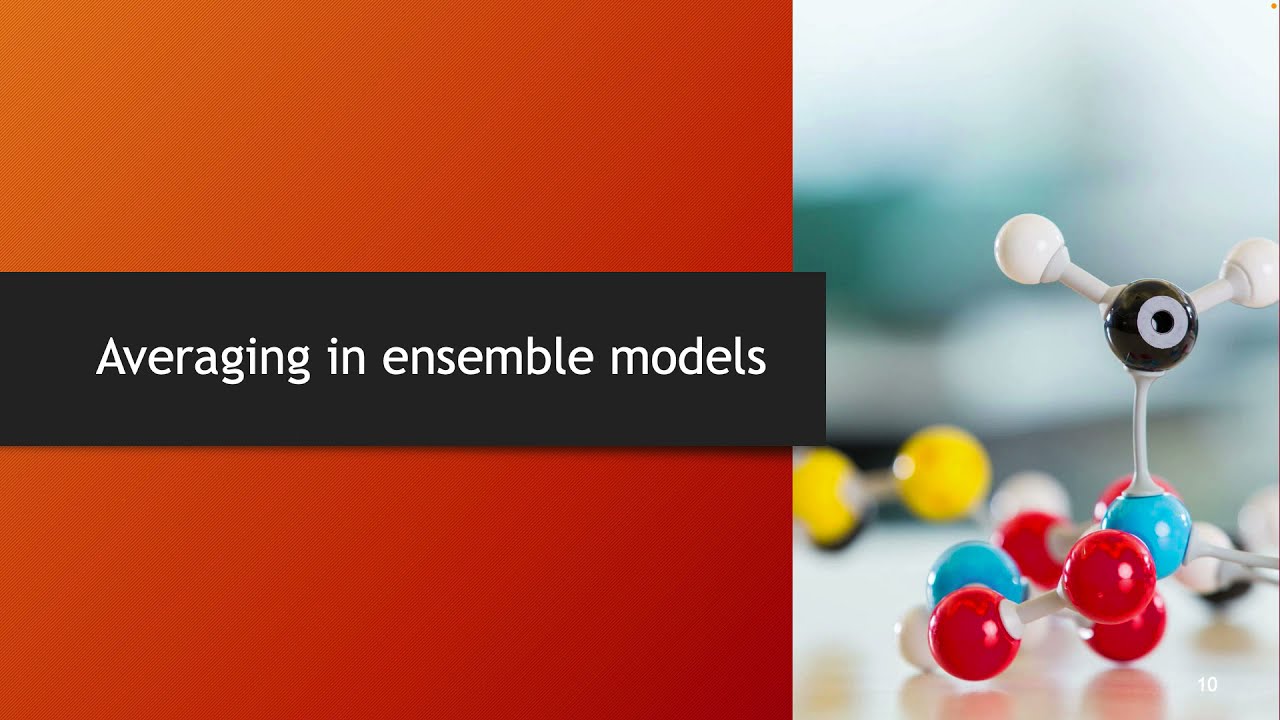 Averaging in ensemble models