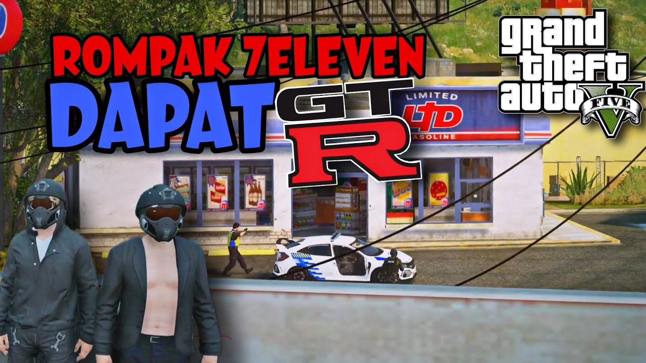 🔴 GTA V | Chiko Budak Baru Minta GTR Brian