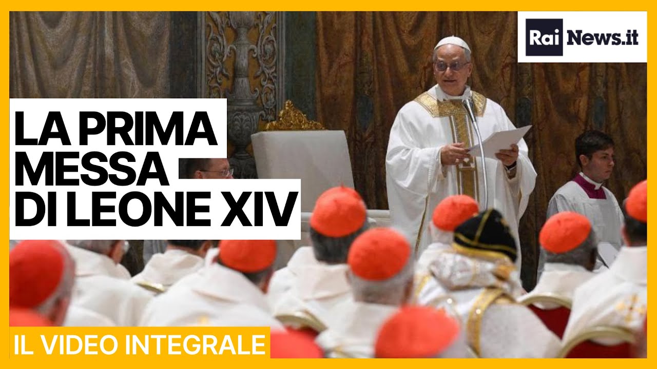 La prima omelia di Papa Leone XIV: 