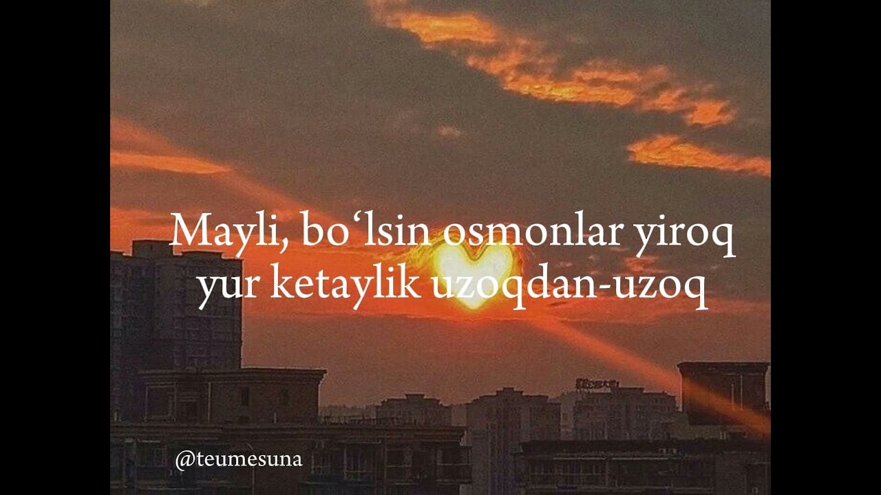 Xojiakbar  Ruzmetov - Ko'rmasam bo'lmas (Lyrics)