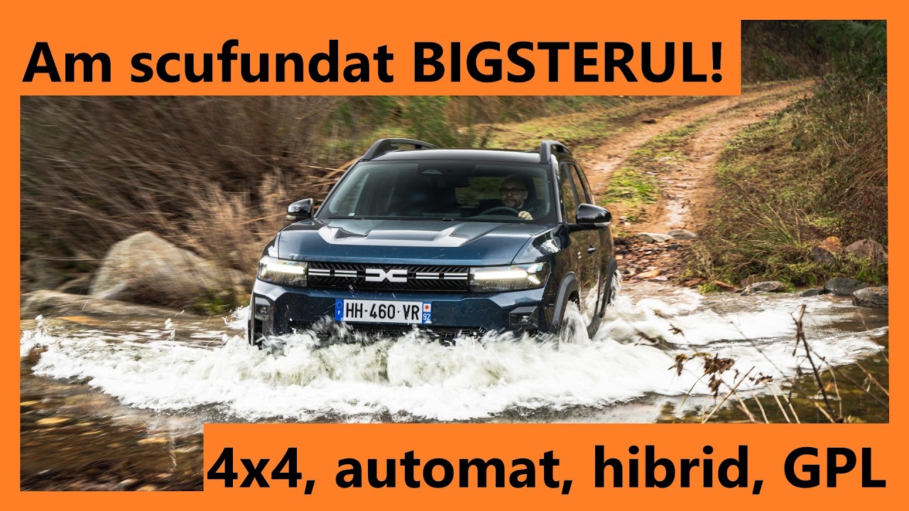 BIGSTER 4x4 Automat, Sandero Automat GPL, Spring cu 100 CP, toate testate! Cum arata Dacia in 2026?
