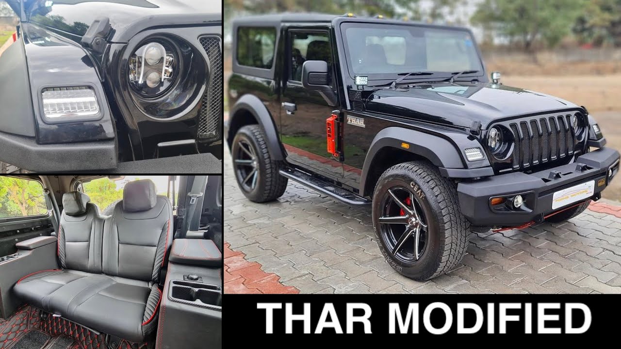 THAR MODIFIED || POONA MOTORS PVT LTD