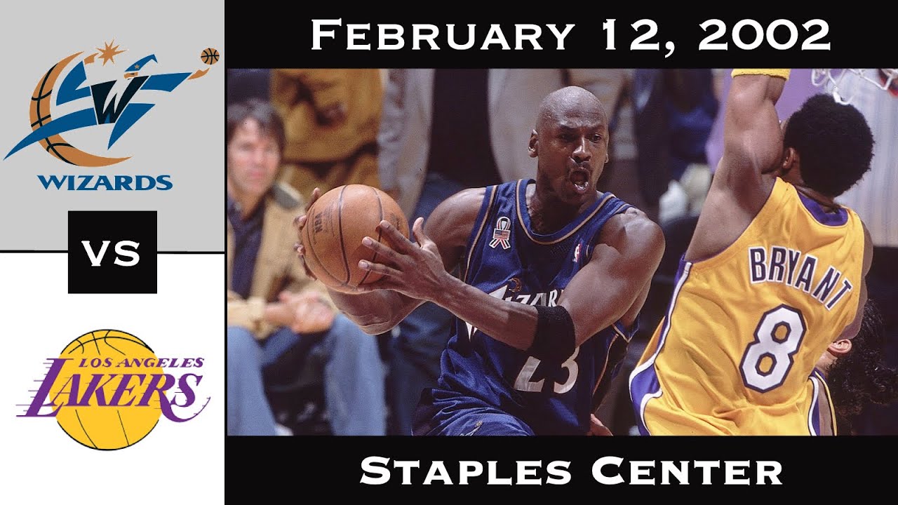 Full Game: The Student Meets the Master in Hollywood | Wizards vs Lakers (February 12, 2002)