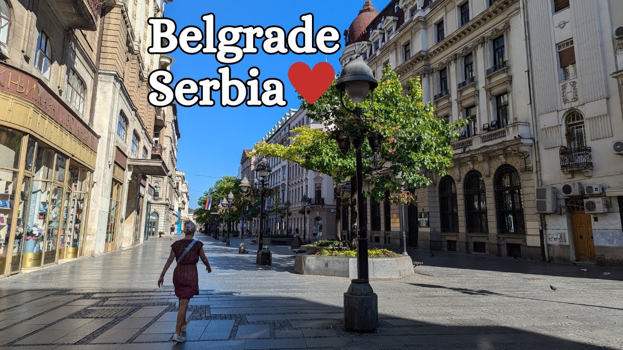 Belgrade, Serbia❤️ Old Town:  Republic Square, Knez Mihailova Street, Park Kalemegdan.