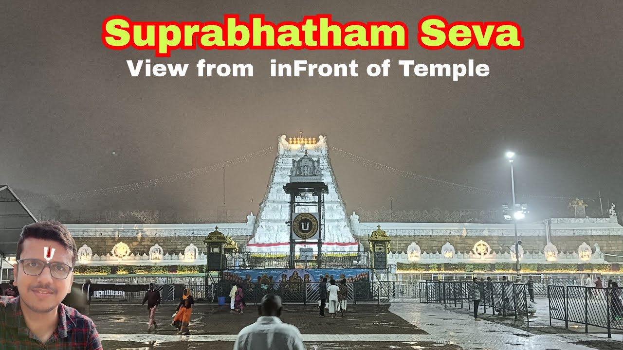 Suprabhatham Seva Early Morning 3 Am In front Of Tirumala Srivari Temple #suprabhatham #ttd 