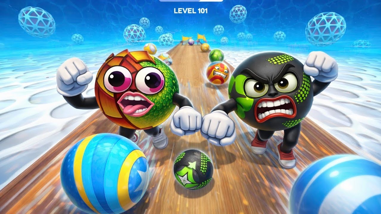 Going Balls Endless Run | Perfect Control Gameplay🕹️🎮