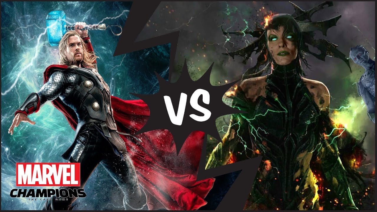 Marvel Champions ⎮ [Experto] Thor liderazgo vs Hela y... ¡¿Laufey?! ⎮ Dr. Pirri