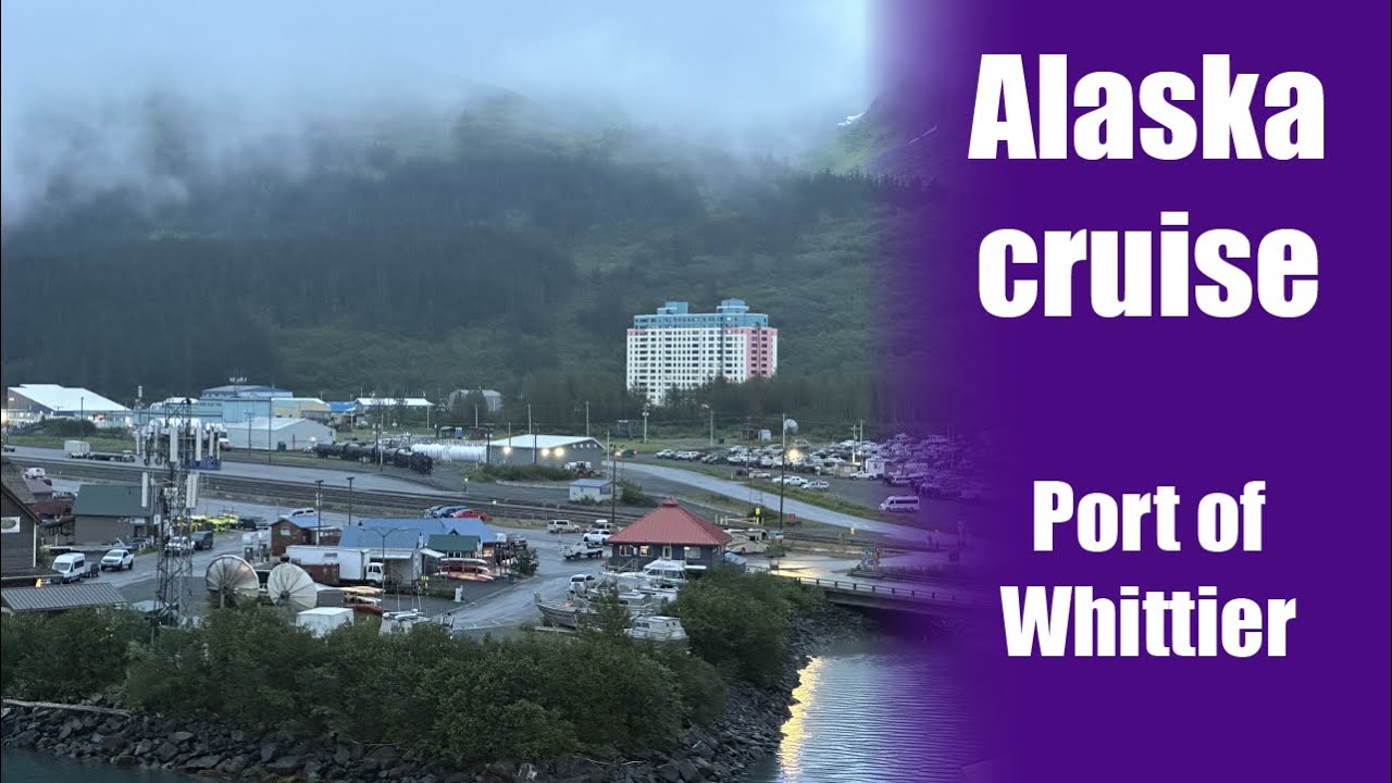Princess Dome Train to Denali Lodge/Whittier/ship departure/land+sea cruise/Anton Anderson Tunnel