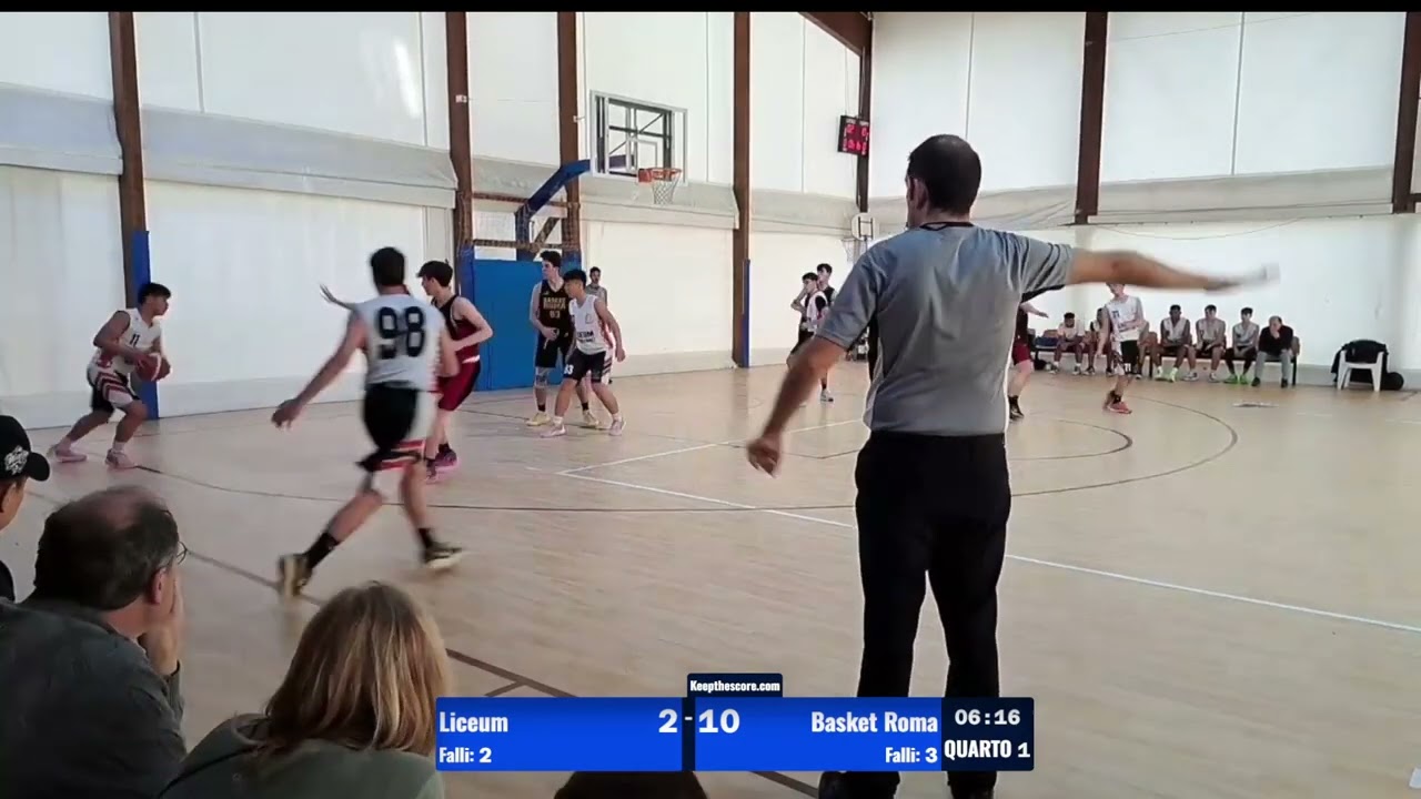 23/03/2024 U17 Gold  Liceum Vs Basket Roma  Punteggio Finale 69-65