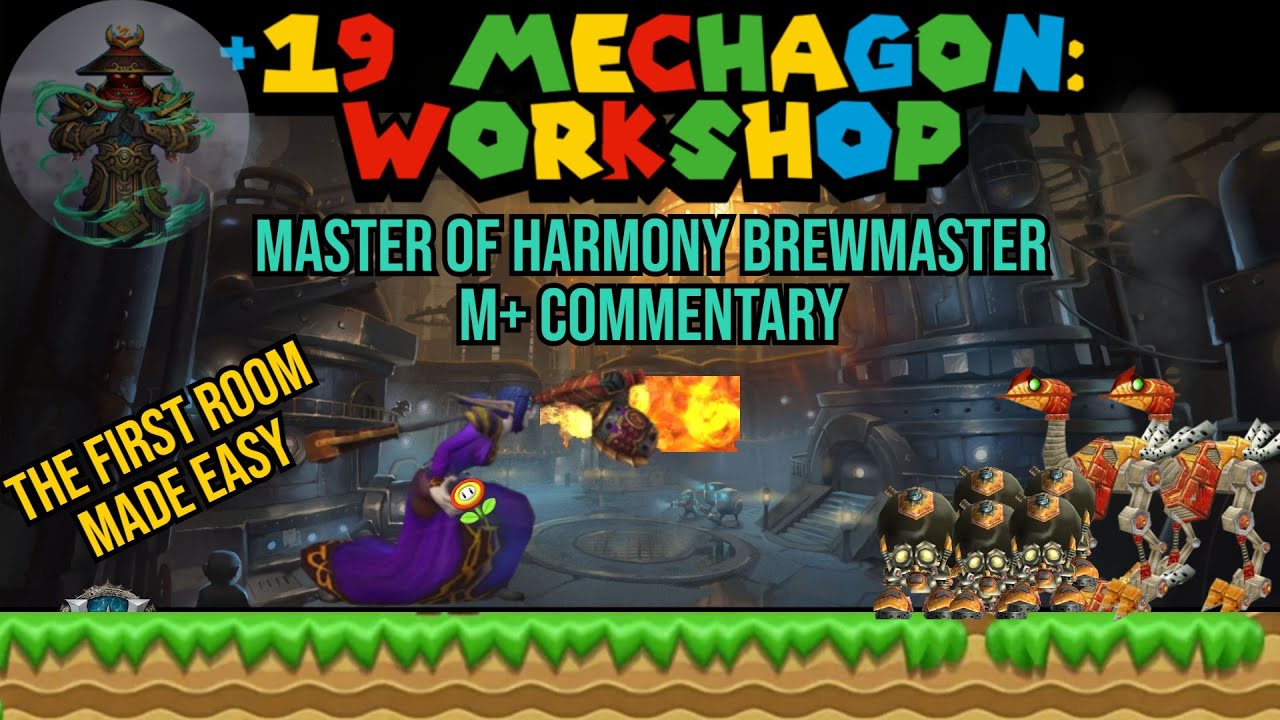 I Did More Damage than My DPS??? +19 Mechagon: Workshop - Brewmaster M+ Commentary