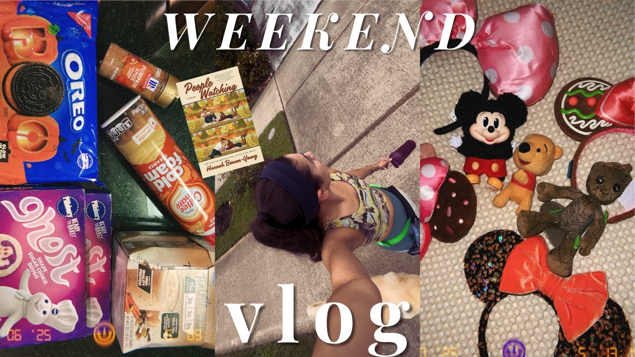 FALL WEEKEND VLOG | FALL PREP & PACKING FOR DISNEY🍁