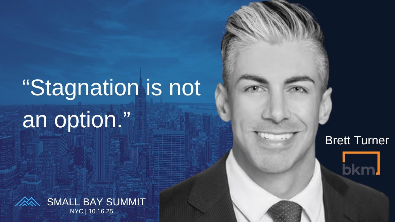 Brett Turner, BKM: Stagnation is not an option