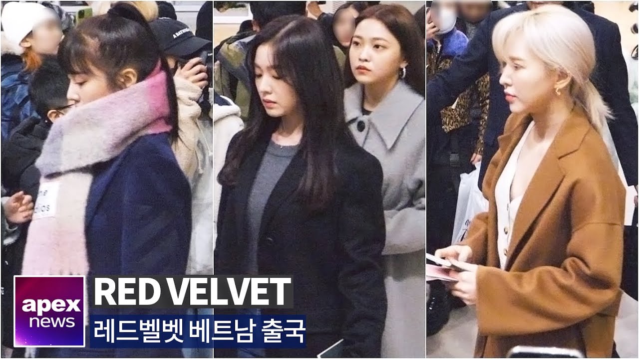 레드벨벳(REDVELVET) 출국 | REDVELVET departure to Vietnam 2019. 11. 25