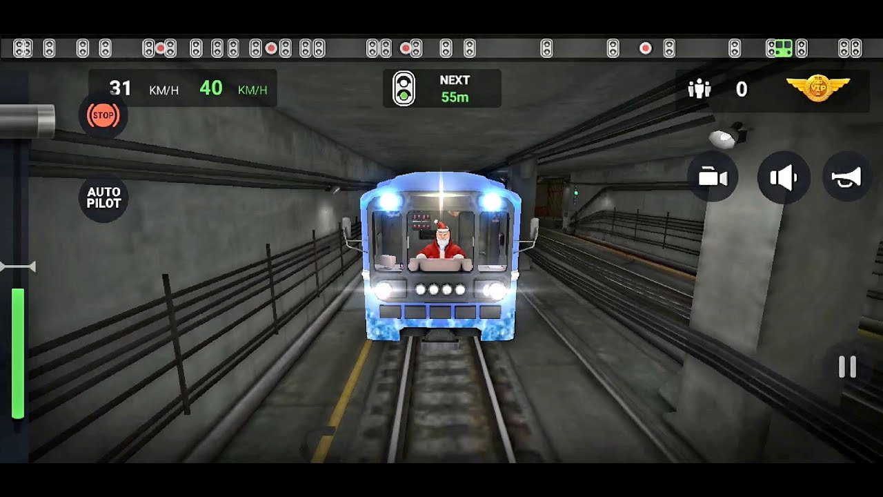 Welcome To Santa's Train | Subway Simulator 3D | Android Gameplay