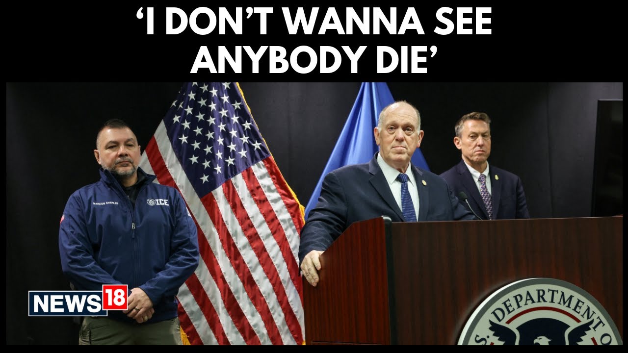 'I Don't Wanna See Anybody Die' | Tom Homan Adresses Minnesota | N18G