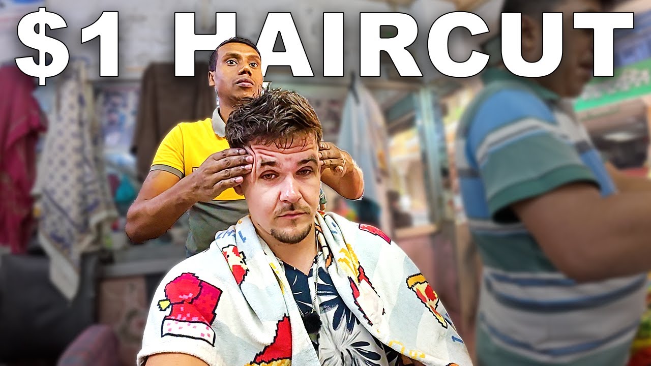 EXTREME Bangladesh barber finger quest 🇧🇩