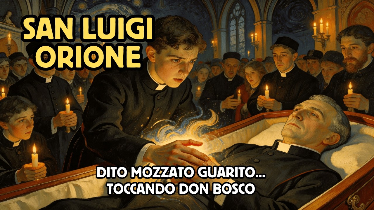 12 Marzo - San Luigi Orione: Dito Mozzato Guarito Toccando Don Bosco