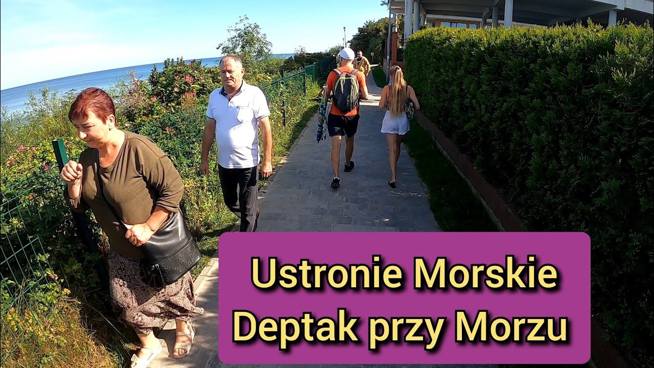 Ustronie Morskie Najpiękniejsze deptak przy Morzu