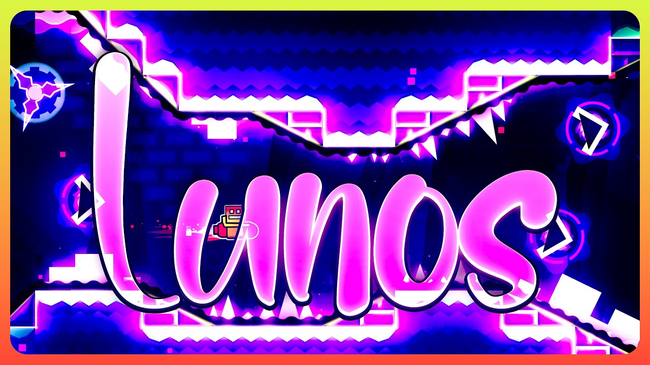 Lunos от Destriv (меня) [3 монеты] | Geometry Dash 2.2