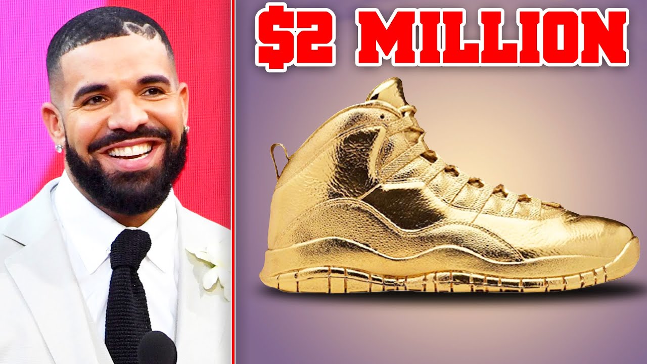 Drake's Insane $2 Million Gold Sneakers: A Closer Look!