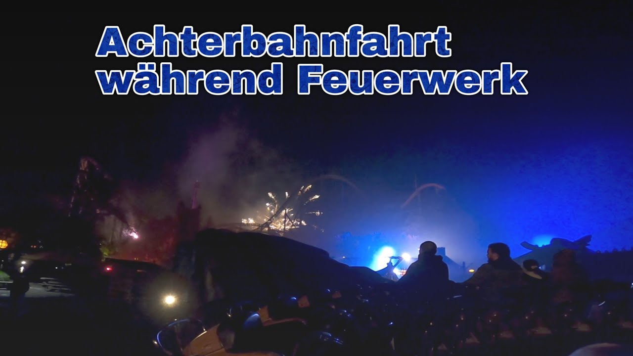Große Welle Onride während dem Feuerwerk Holiday Park 2024